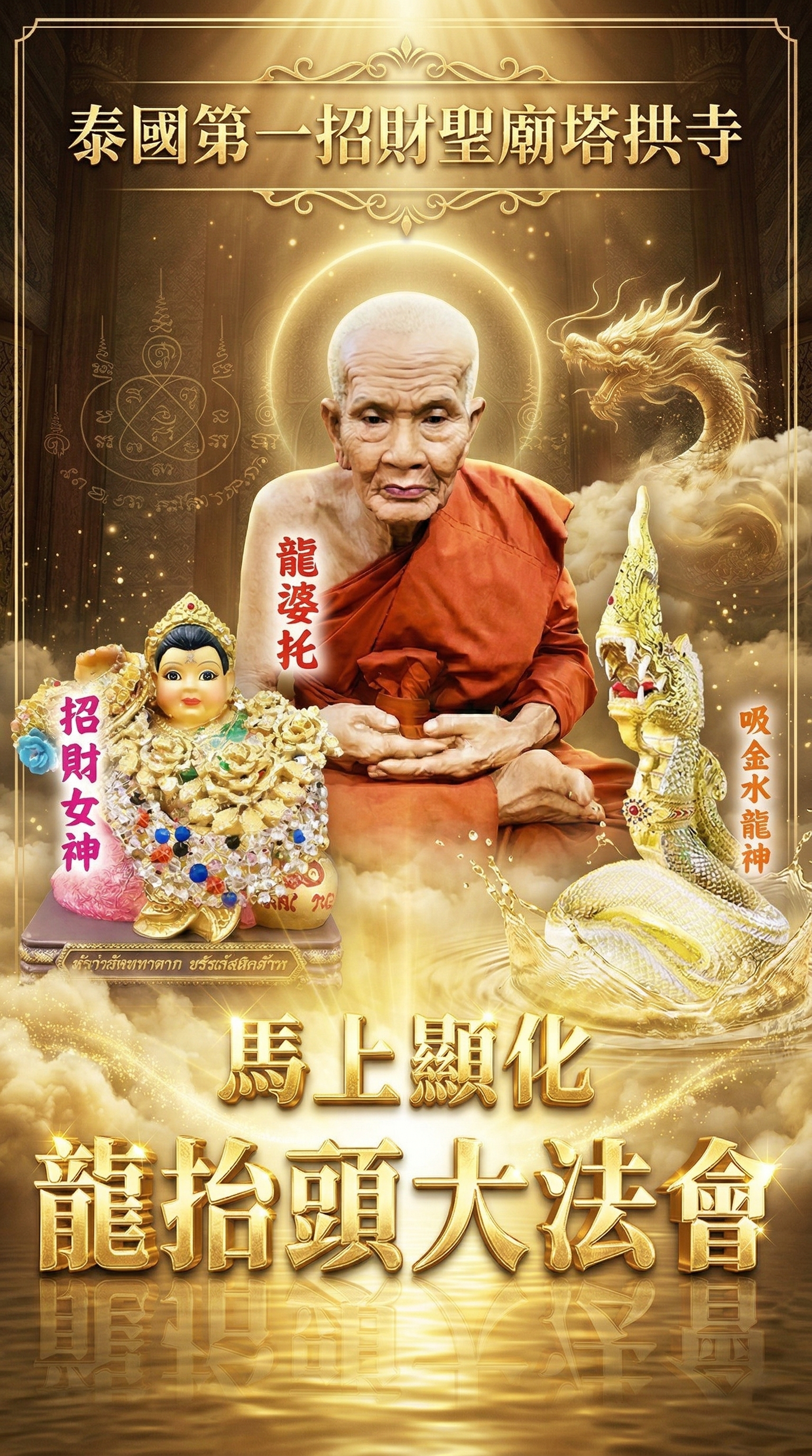【2026龍抬頭】3月全方位大法會•強效補財庫,讓貴人好運龍總來!(再送清債法會)