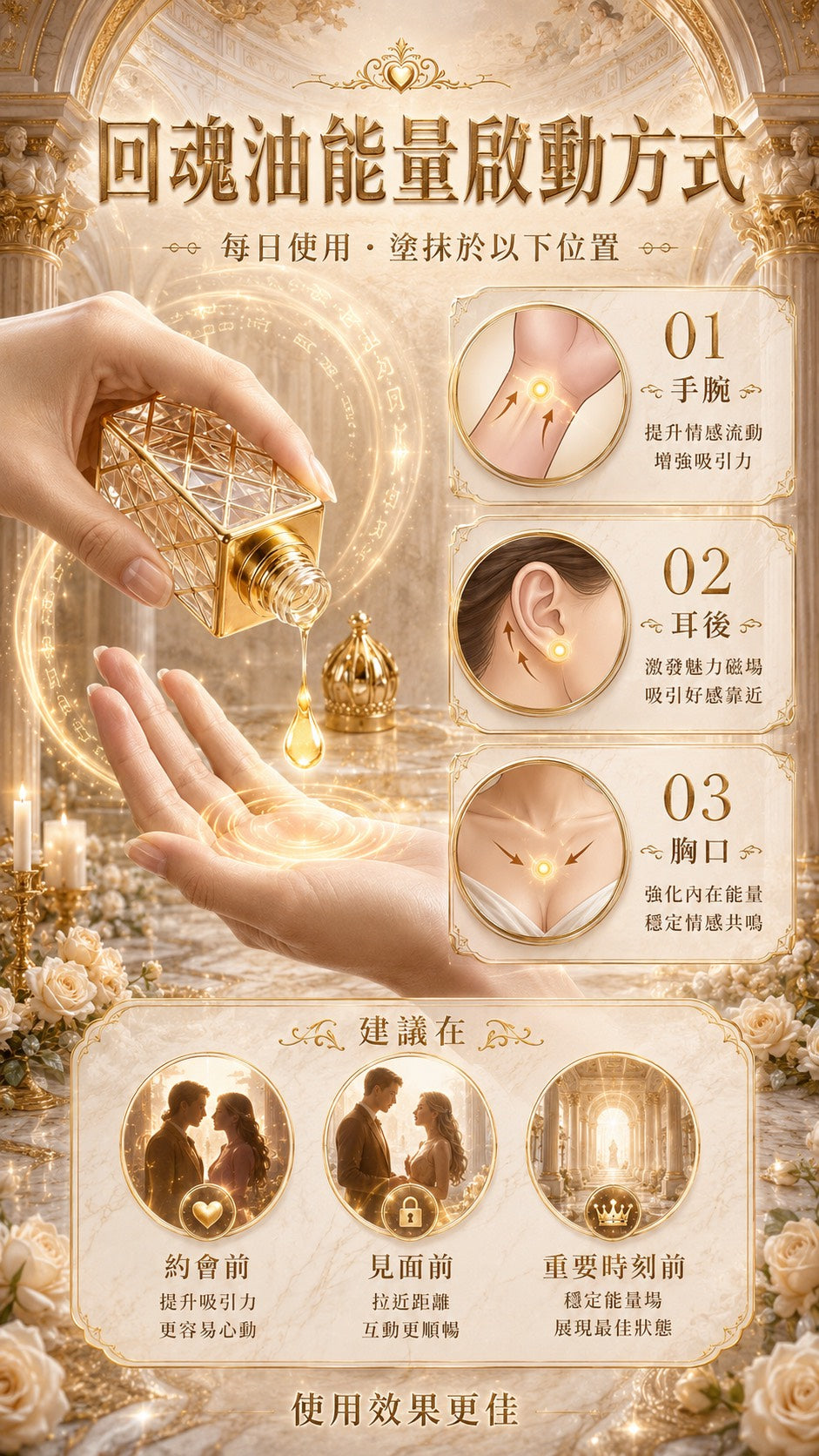 <最後2罐!!!!>千依百順回魂油•旺桃花貴人魅力