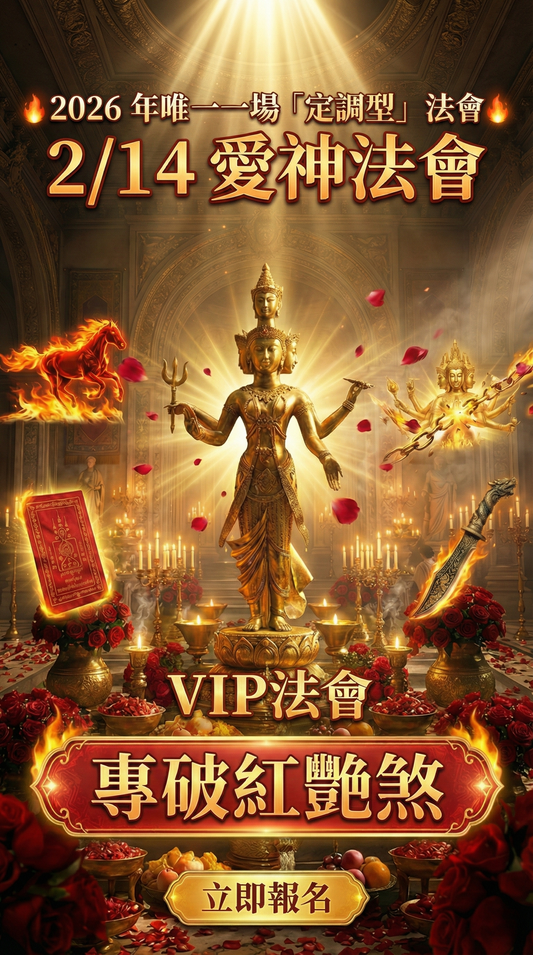【2/14情人節愛神-專場】贈破除紅艷煞!!!