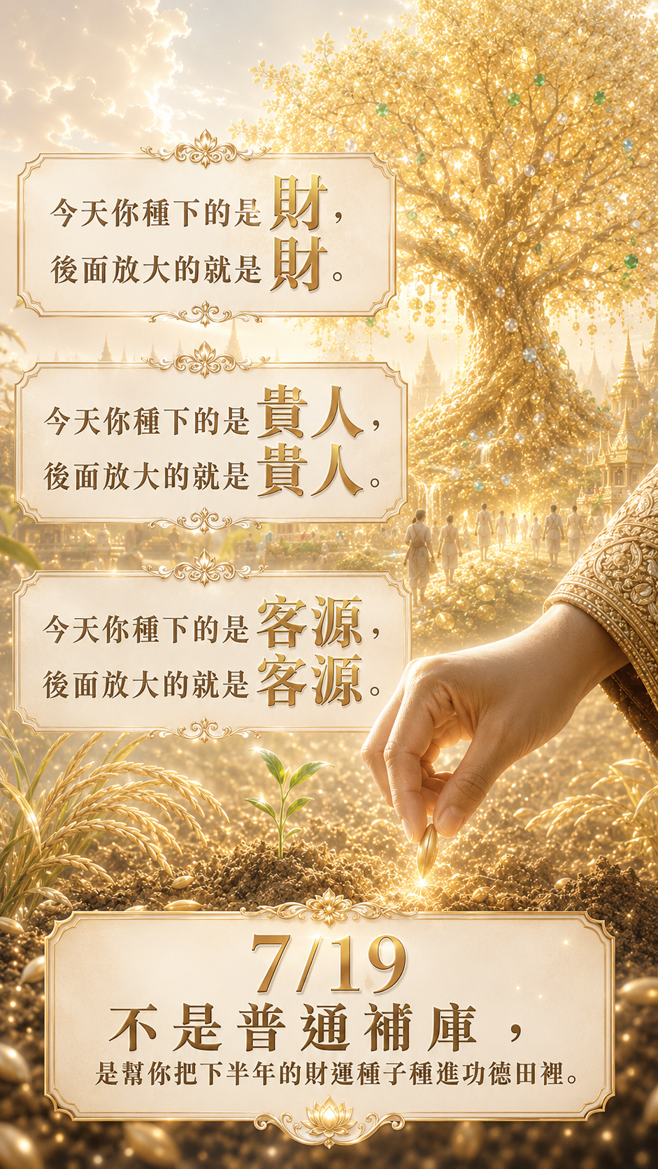 【7/19天赦日】金虎咬金・萬財入庫至尊套組