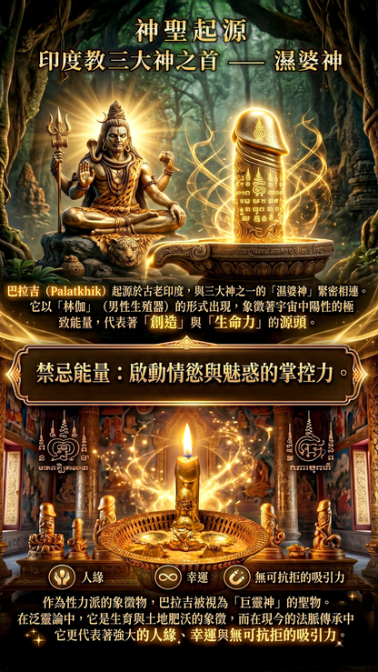 〖魯士谷大師〗黃金巴拉吉蠟燭（魯士谷法燭）