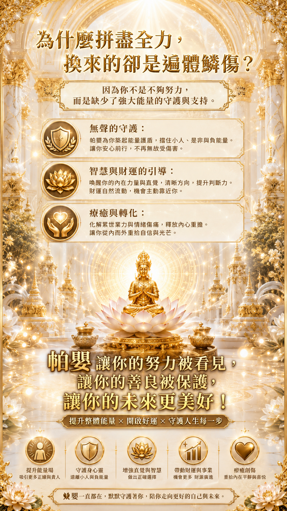 〖魯士谷大師〗黃金帕嬰蠟燭（魯士谷法燭）