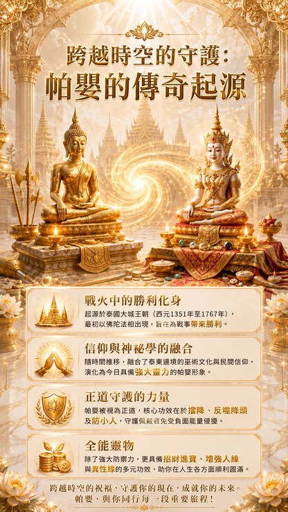 〖魯士谷大師〗黃金帕嬰蠟燭（魯士谷法燭）