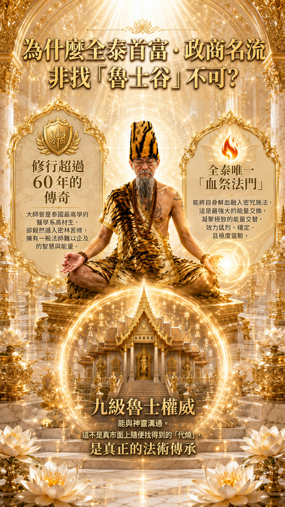 〖魯士谷大師〗黃金四面佛蠟燭（魯士谷法燭）