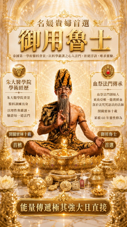 〖魯士谷大師〗黃金燕通蠟燭（魯士谷法燭）