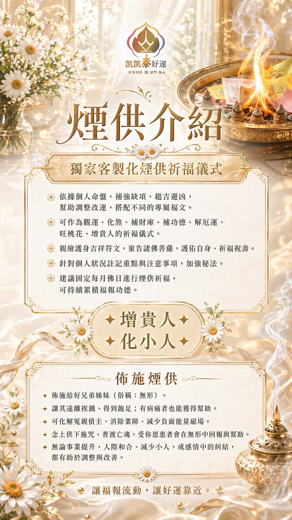 【命盤開光•客製轉運術】全方位(每天都可報名)補財運/桃花/補健康-請備注.